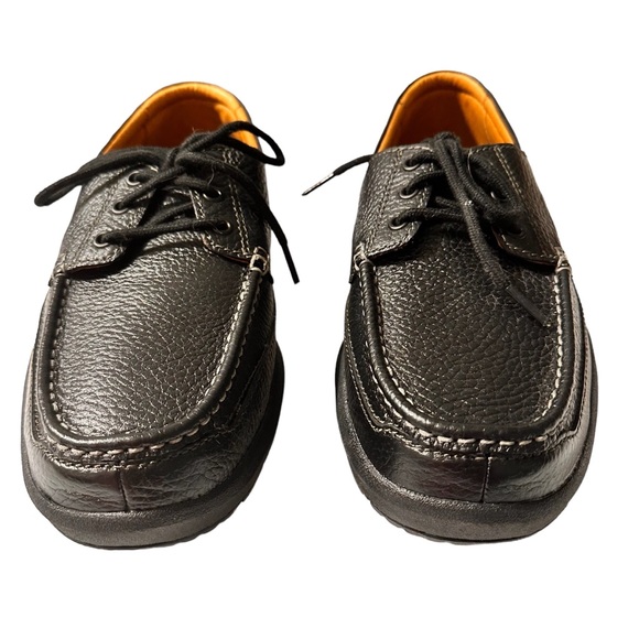 DR COMFORT Pebble Leather Lace Up Shoes Patrick #8510 Size 9.5 XW - Picture 3 of 9